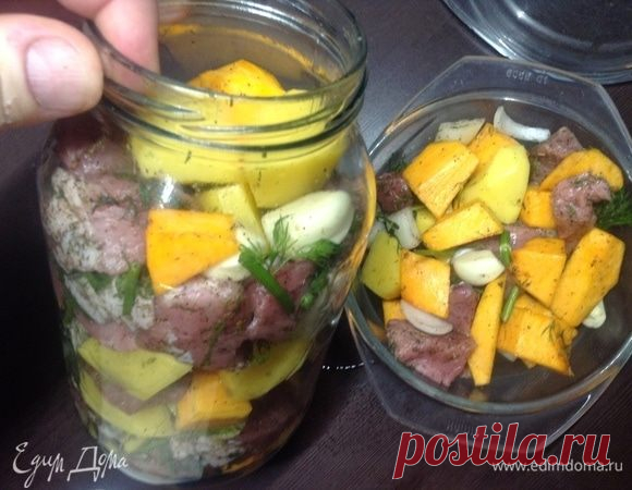 Мясо и овощи, запеченные в собственном соку рецепт 👌 с фото пошаговый | Едим Дома кулинарные рецепты от Юлии Высоцкой