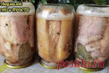 Грудинка в банках - просто, вкусно, на все случаи жизни – рецепт с фото
