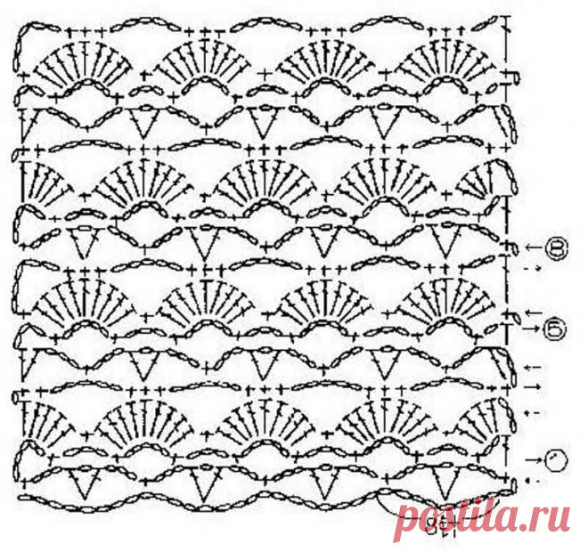 Вязание крючком схемы бесплатно