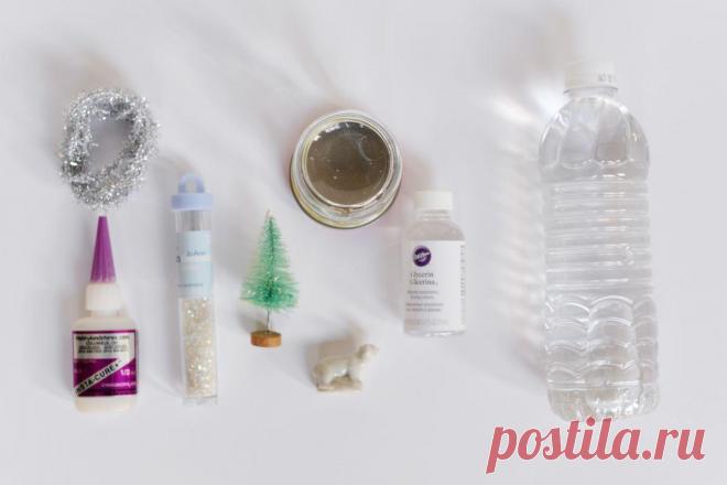 Как сделать "снежный шар" из обычной банки: инструкции и примеры