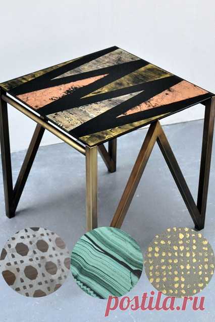 Verre églomisé techniques - Mirror Decorating Ideas (houseandgarden.co.uk)