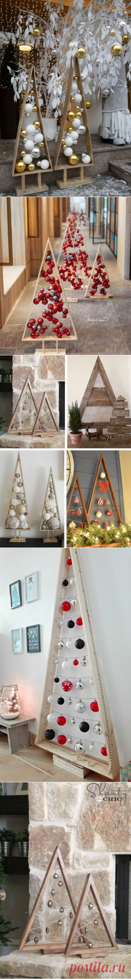 Елочки: идеи к Новому году — Сделай сам, идеи для творчества - DIY Ideas