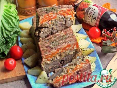 Слоёные овощи под печенью - кулинарный рецепт