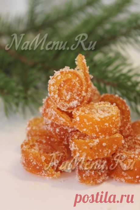 Цукаты из апельсиновых корок