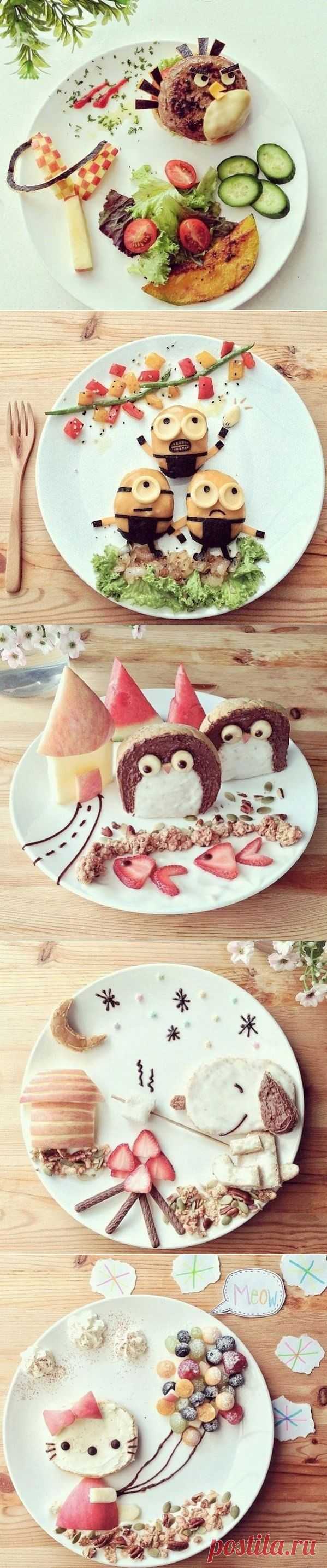 украшение блюд | Креативные идеи - для дома, для сада, вязание, шитье, описание моделей