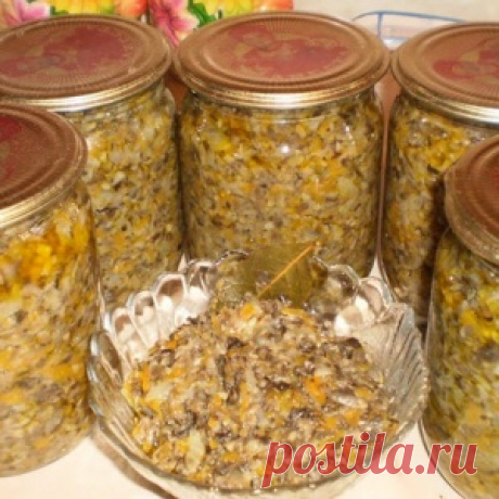 Грибная икра на зиму