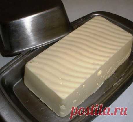 Домашнее сливочное масло своими руками