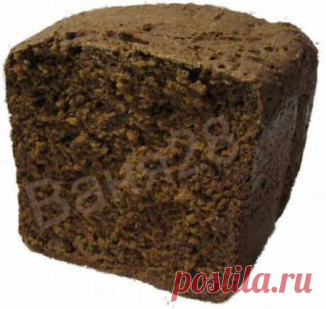 Ржаной заварной хлеб настоящий (почти забытый вкус). Способы выпечки и добавки - Хлебопечка.ру