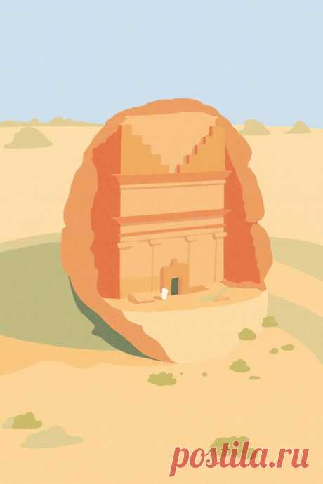 Мадаин-Салих: жемчужина пустыни и хранитель древних тайн — STRANI.ru