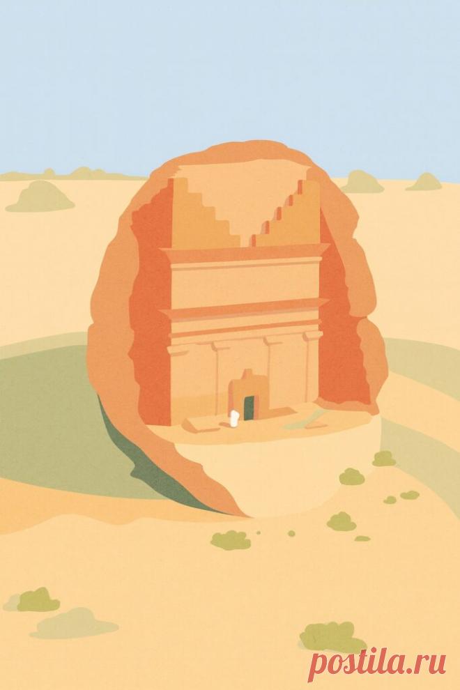 Мадаин-Салих: жемчужина пустыни и хранитель древних тайн — STRANI.ru