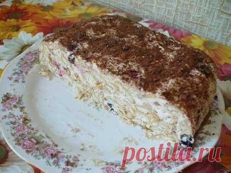 Торт Скорый (без выпечки)