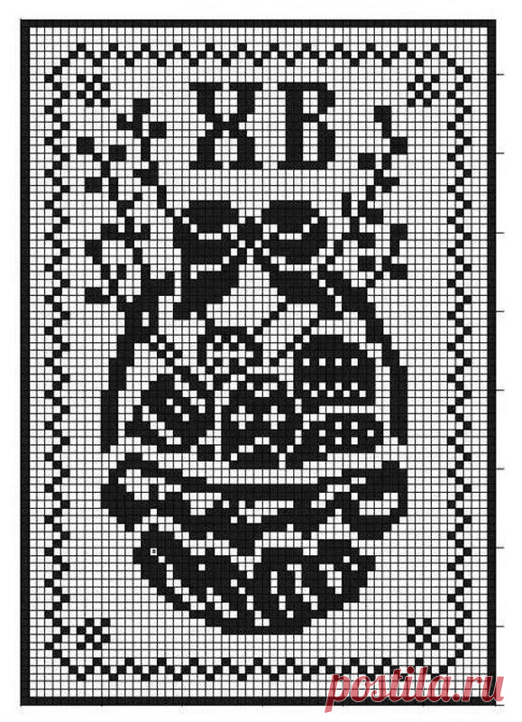 Подборка филейных идей к празднику Светлой Пасхи: вязание крючком | Левреткоман-оч.умелец | Яндекс Дзен