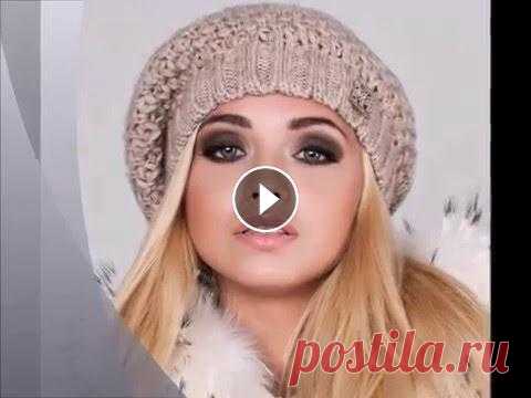 Красивые вязаные шапки-БЕРЕТЫ-hat с помпонами, береты+ схема, береты крючком и спицами ,мода 2017 Красивые вязаные шапки-БЕРЕТЫ-hat с помпонами, береты+ схема, береты крючком и спицами ,мода 2017...