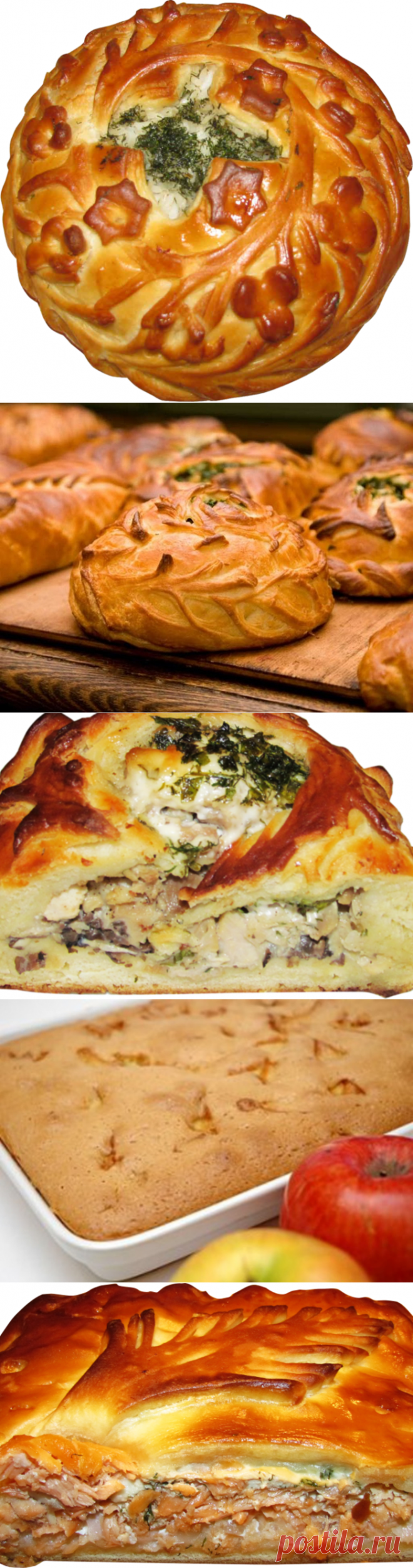 Начинки для пирогов, пирожков, кулебяк и ватрушек.