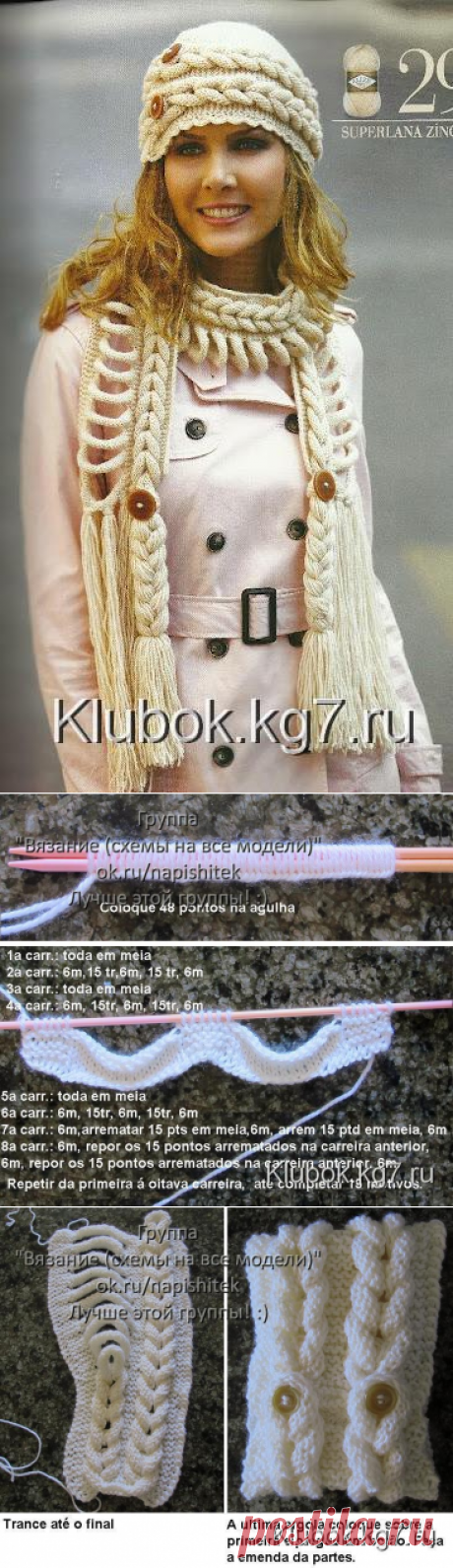 ИНТЕРЕСНАЯ ШАПОЧКА | Клубок