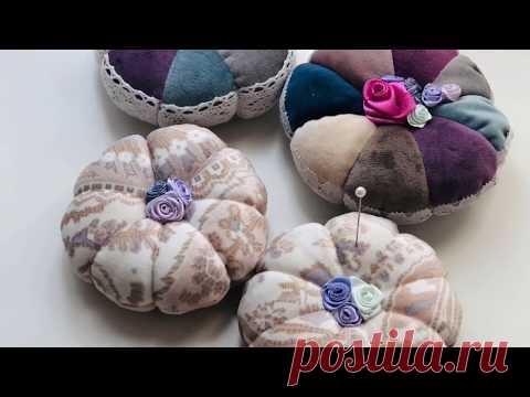 Игольницы. Тыковку сшить. Как сшить игольницу. Милые сердцу подарки своими руками / игольница / DIY