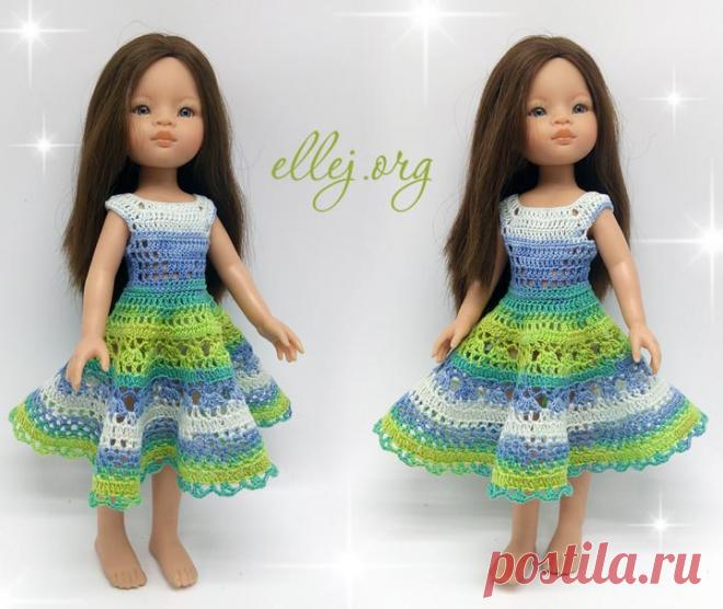 Кукольное платье 