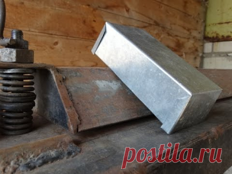 Листогиб самодельный коробку гнёт / Листогиб Горячий Мастер