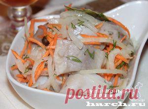 Рождественская закуска «Сельдь стекольщика»