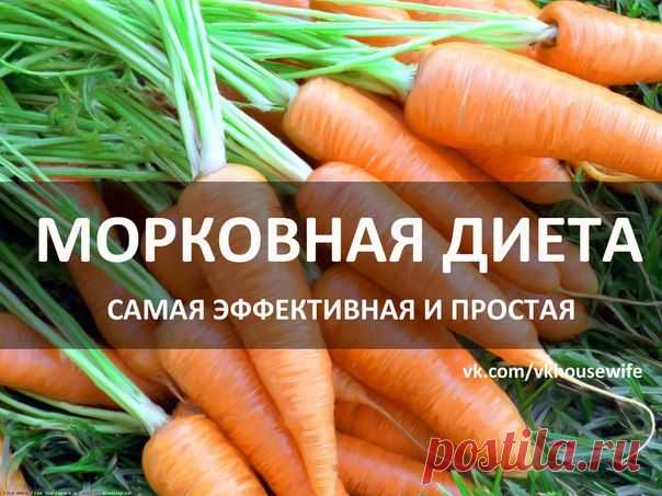 Морковная диета вес... - Блог Марина на 24open.ru