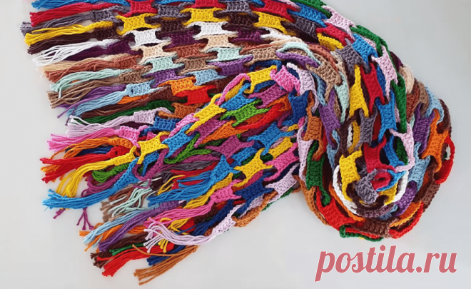 Элементарное вязание с 3D эффектом: шикарные эксклюзивные вещи из остатков пряжи