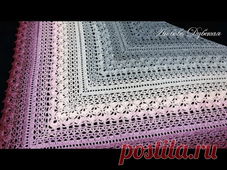 Шаль моего сердца. Мастер класс ч.1. Cockles Of My Heart Shawl. Master class part 1