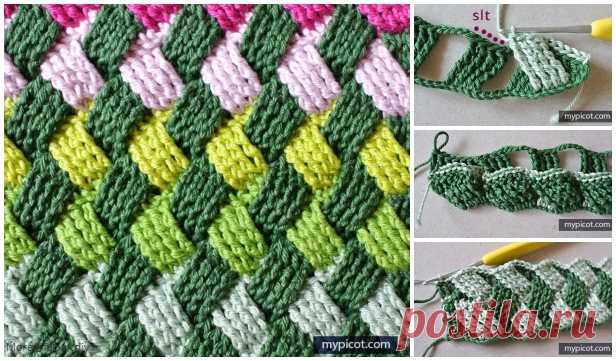 Crochet Basket Weave Stitch Free Crochet Pattern