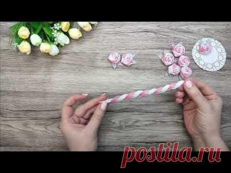 Двухцветные розы. ОЧЕНЬ легкий способ