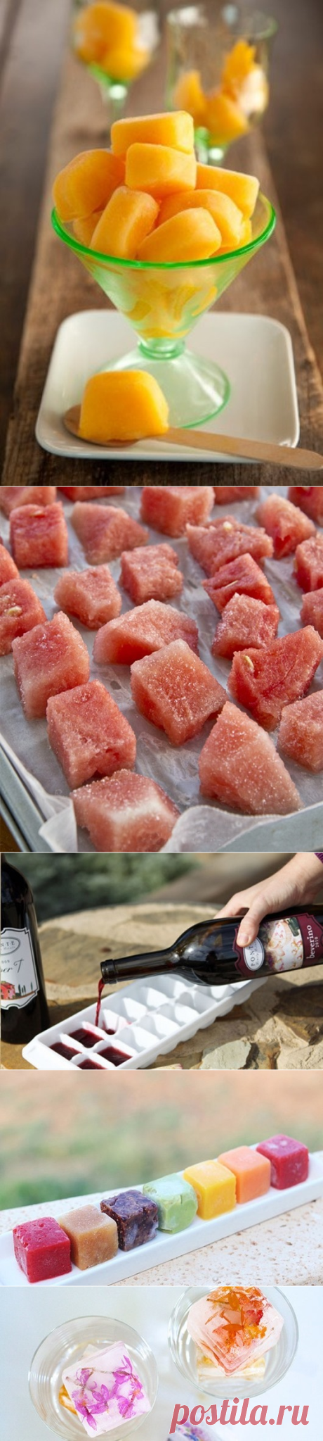 Формочки для льда — незаменимый помощник на кухне