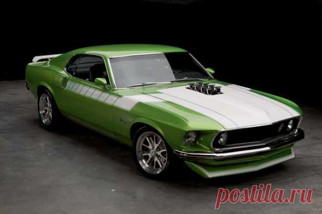 1969 Green Ford Mustang Custom Build | Galpin Classics