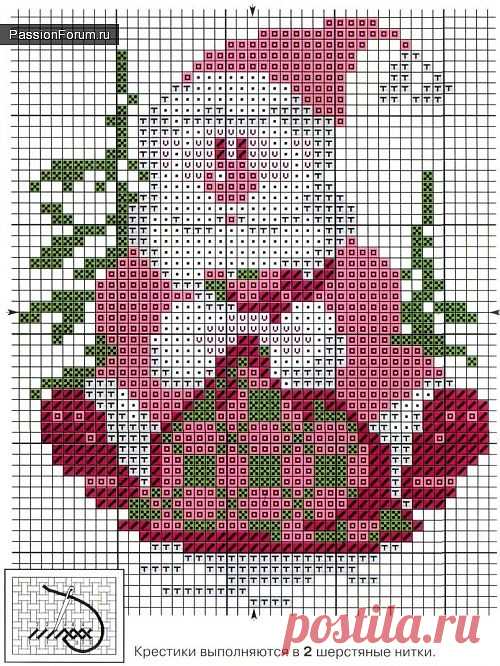 НОВЫЙ ГОД. ЧАСТЬ 1 / Схемы вышивки крестиком / PassionForum - мастер-классы по рукоделию