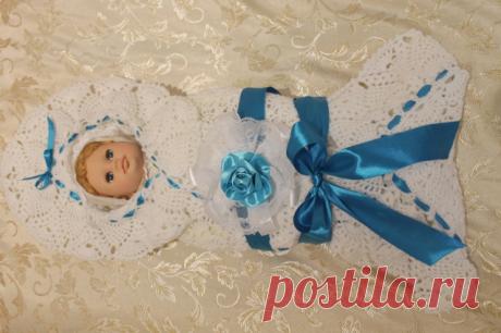 Комплект на выписку - Детская одежда крючком. Схемы