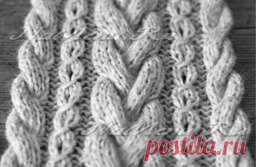 Как связать снуд спицами схема вязания для начинающих