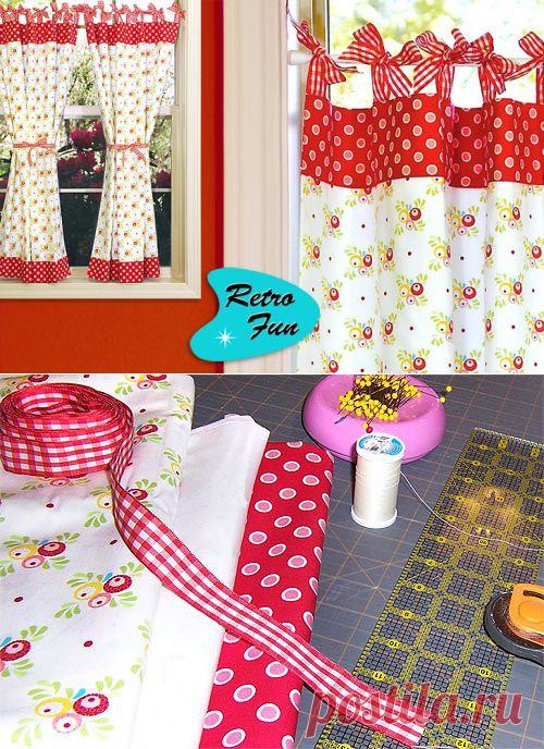 Обзор: Кухня Шторы