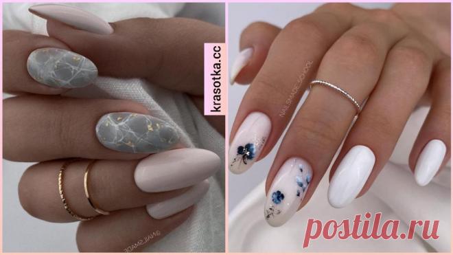 Нежный маникюр осень 2021: романтичные и легкие варианты (+28 фото)