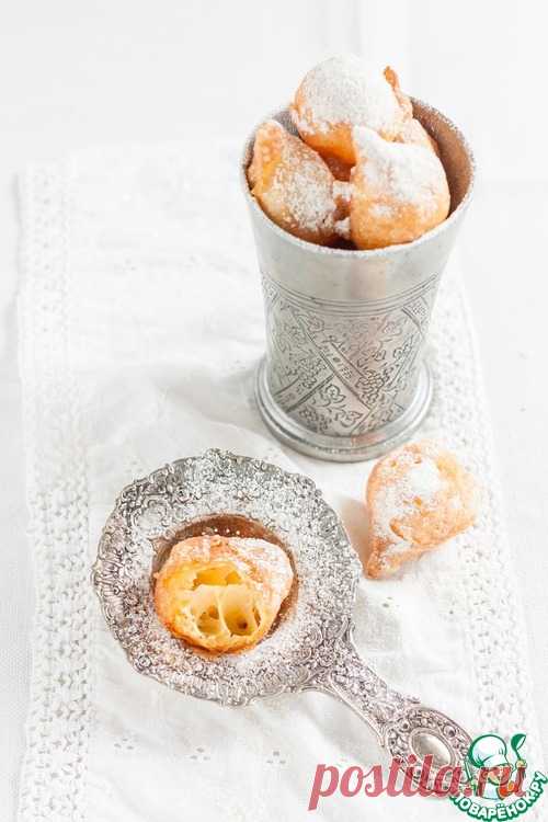 Французские заварные пончики "Пе-де-нонн" - кулинарный рецепт