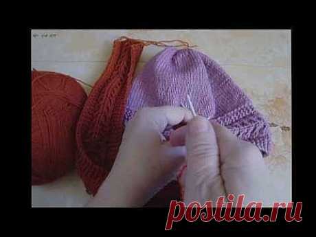 Шапочка с ободком.