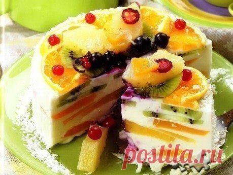 Рецепты творожных тортов с фото