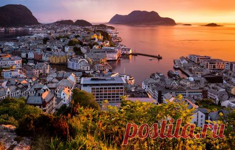 Олесунн.Норвегия.