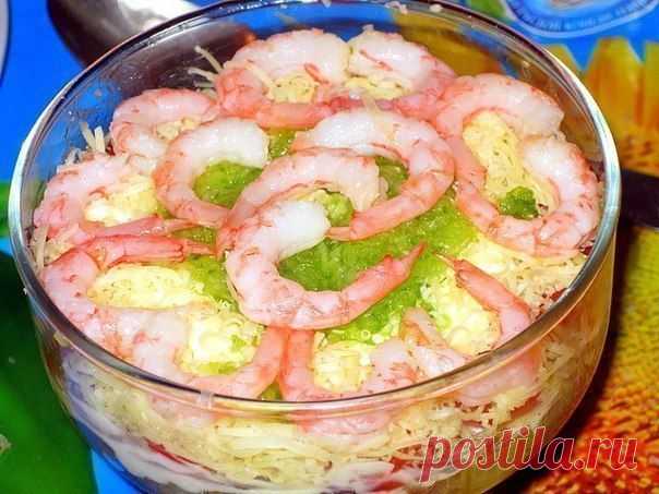 САЛАТ *МОРЕМАН*.