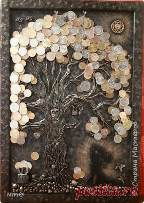 Талисман финансовой удачи в виде денежного дерева — DIYIdeas