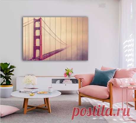 Картина &quot;Мост в тумане&quot; по цене от 5900 руб. Размеры: 60x90 см, 80x120 см, 100x150 см, 120x180 см. Срок изготовления: 2-3 дня.