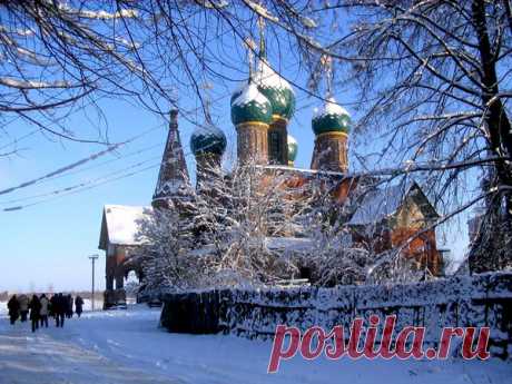 Храм Николы Мокрого . Ярославль.