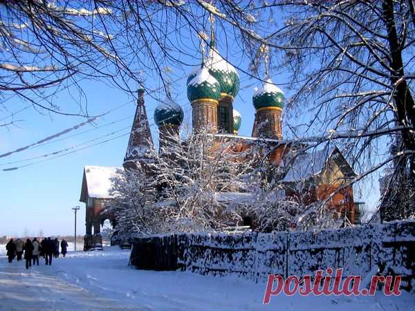 Храм Николы Мокрого . Ярославль.