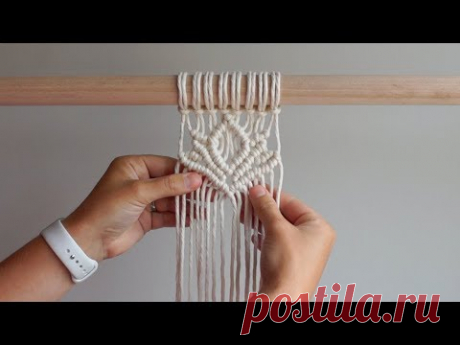 DIY Macrame Tutorial - Lotus Flower