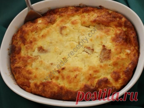 Творожная запеканка с рисом