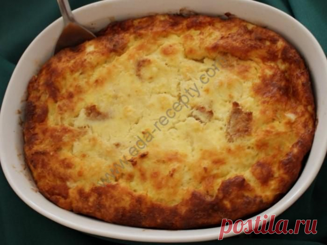 Творожная запеканка с рисом