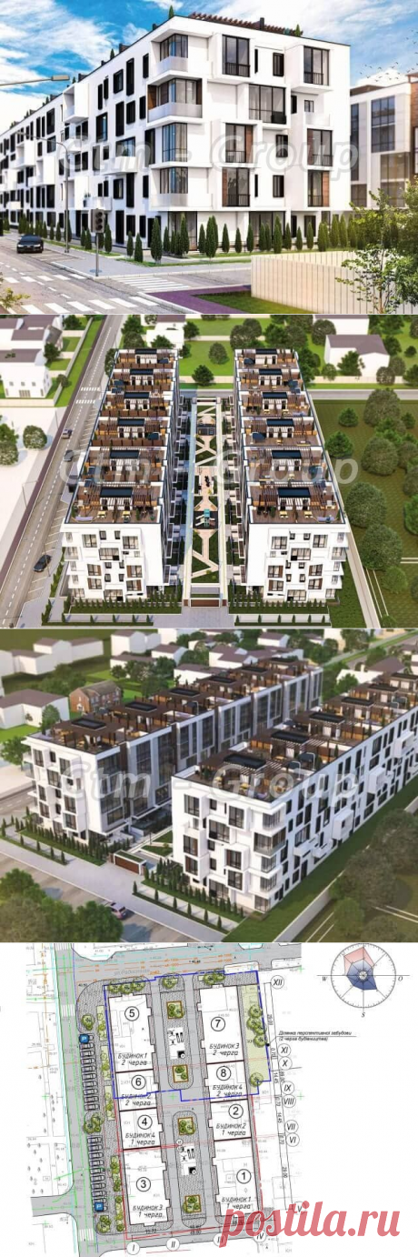 Трьохкімнатна квартира в ж\к SunRise City в Чорноморську