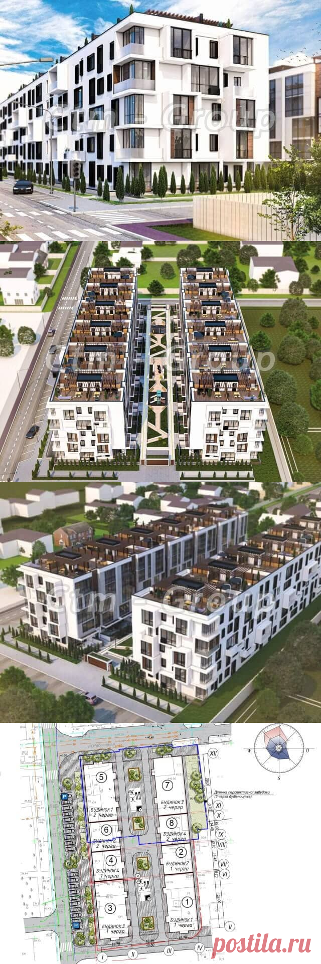 Трьохкімнатна квартира в ж\к SunRise City в Чорноморську