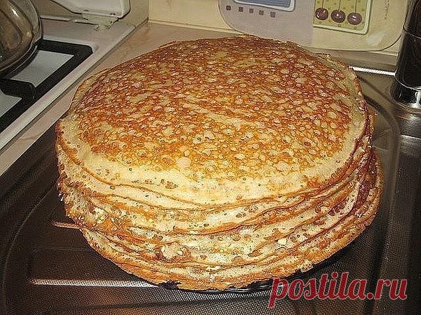 ЗАВАРНЫЕ БЛИНЧИКИ НА КЕФИРЕ 